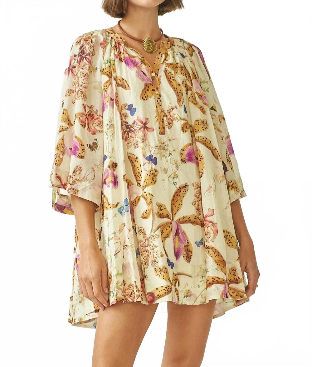 NEW CAROLINA K women's amala dress in divine birds